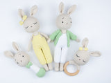 Crochet Rattle / Luke the bunny