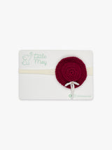Crochet Hat Headband - Brown
