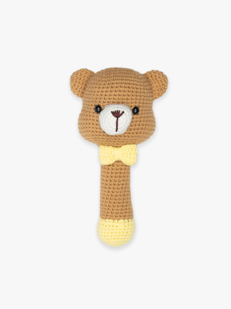 Crochet Rattle / Ben the bear